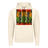 Vintage Artic african silhouette seamless pattern Vintage Hoodie - BundleAndBundleShop