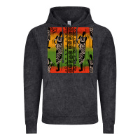 Vintage Black african silhouette seamless pattern Vintage Hoodie - BundleAndBundleShop