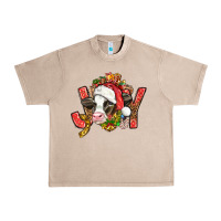 French Oak joy christmas with cow bbs Urban Heavy Tee - BundleAndBundleShop