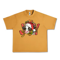 Peanut Butter joy christmas with cow bbs Urban Heavy Tee - BundleAndBundleShop