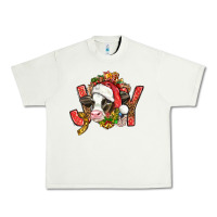 Pistachio joy christmas with cow bbs Urban Heavy Tee - BundleAndBundleShop