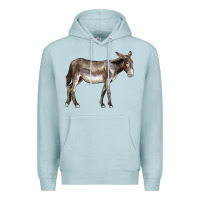 Blue Mist american mammoth jackstock donkey Premium Hoodie - LillyAllenDesigns