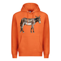 Carrot american mammoth jackstock donkey Premium Hoodie - LillyAllenDesigns