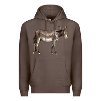 Coffee american mammoth jackstock donkey Premium Hoodie - LillyAllenDesigns