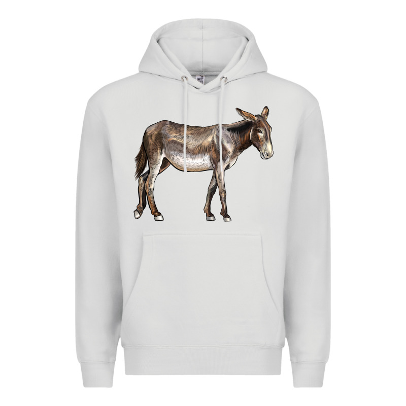 American Mammoth Jackstock Donkey Premium Hoodie by LillyAllenDesigns | Teevron