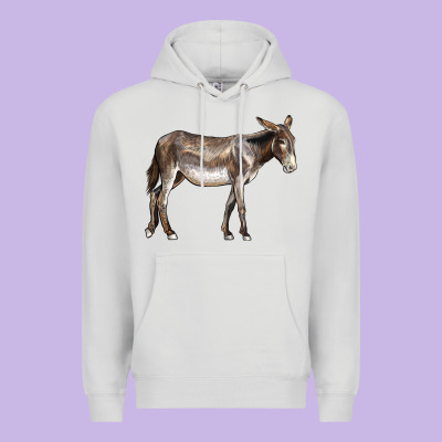American Mammoth Jackstock Donkey Premium Hoodie Designed By Lillyallendesigns