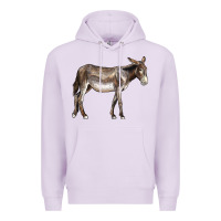 Lilac american mammoth jackstock donkey Premium Hoodie - LillyAllenDesigns