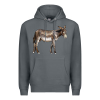 Rock american mammoth jackstock donkey Premium Hoodie - LillyAllenDesigns