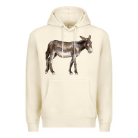 Sandshell american mammoth jackstock donkey Premium Hoodie - LillyAllenDesigns