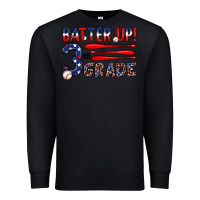 Black batter up 3rd grade Premium Sweatshirt - JahusDesignShop