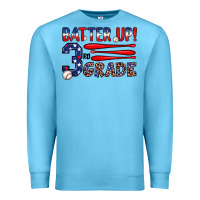 Ocean Blue batter up 3rd grade Premium Sweatshirt - JahusDesignShop