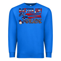 True Royal batter up 3rd grade Premium Sweatshirt - JahusDesignShop