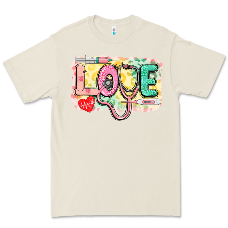 Love Nursing Leopard Premium Tee by CowGirlArtShop | Teevron
