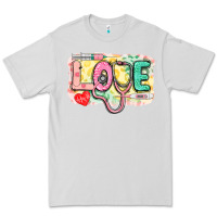Dove Grey Love Nursing leopard Premium Tee - CowGirlArtShop