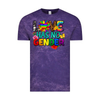 Cloud Purple love has no gender pride Vintage Tee - FaDigitalArtStudio