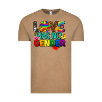 Vintage Coffee love has no gender pride Vintage Tee - FaDigitalArtStudio