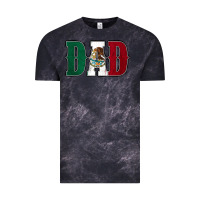 Cloud Black Mexican Flag Dad Vintage Tee - Jasminsmagicworld