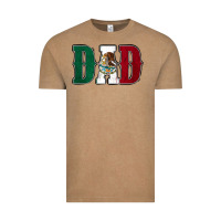 Vintage Coffee Mexican Flag Dad Vintage Tee - Jasminsmagicworld
