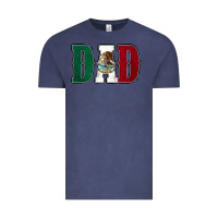 Vintage Denim Mexican Flag Dad Vintage Tee - Jasminsmagicworld