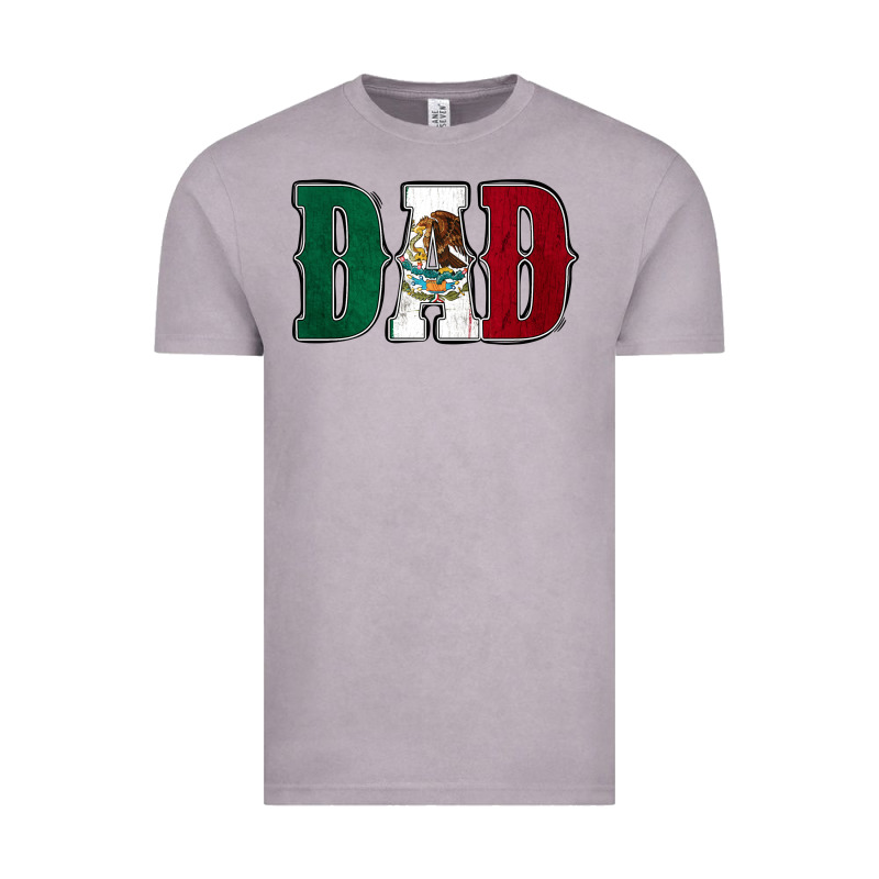 Mexican Flag Dad Vintage Tee by Jasminsmagicworld | Teevron