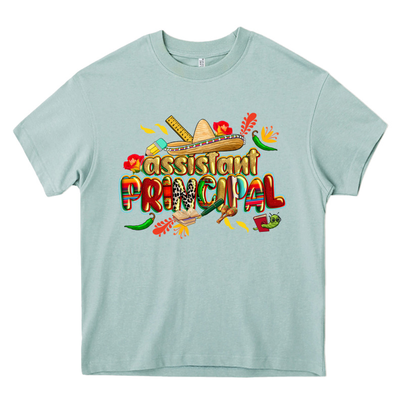 Cinco De Mayo Assistant Principal Heavy Core Tee by CowGirlArtShop | Teevron