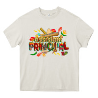 Cream cinco de mayo assistant principal Heavy Core Tee - CowGirlArtShop