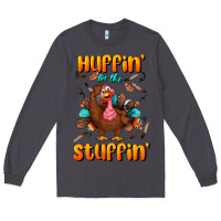 Smoke huffin' for the stuffin' Long Sleeve Tee - BundleAndBundleShop