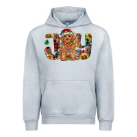 Heather Grey toy poodle christmas joy Urban Hoodie - RanaPortraitStore