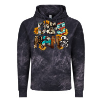 Cloud Black Dog Mama Vintage Hoodie - FaDigitalArtStudio