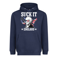 Funny George Washington Suck It England Heavyweight Hoodie | Teevron