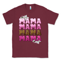 Burgundy Mama Mama Mama Mama Mother's Day Classic Tee - CowGirlArtShop