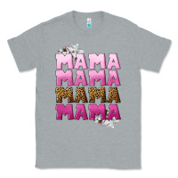Heather Grey Mama Mama Mama Mama Mother's Day Classic Tee - CowGirlArtShop