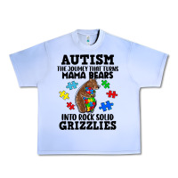 Grape Ice Autism grizzlies Urban Heavy Tee - FaDigitalArtStudio