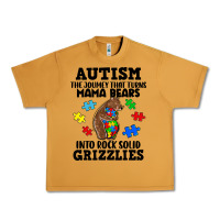 Peanut Butter Autism grizzlies Urban Heavy Tee - FaDigitalArtStudio