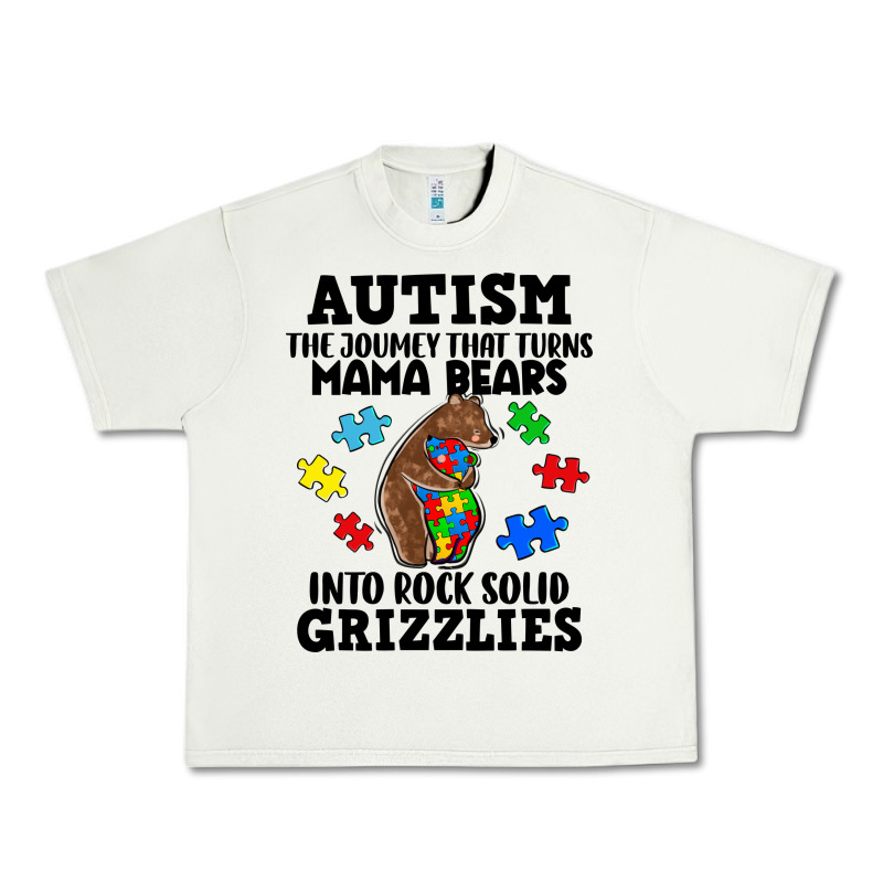 Autism Grizzlies Urban Heavy Tee by FaDigitalArtStudio | Teevron