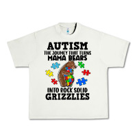 Pistachio Autism grizzlies Urban Heavy Tee - FaDigitalArtStudio