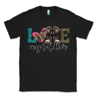 Black armed forces day love my soldier Classic Tee - Artiststas