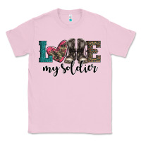 Bubblegum Pink armed forces day love my soldier Classic Tee - Artiststas