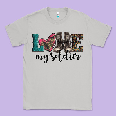 Armed Forces Day Love My Soldier Classic Tee Designed By Artiststas