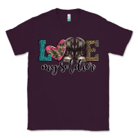 Plum armed forces day love my soldier Classic Tee - Artiststas