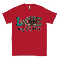 Red armed forces day love my soldier Classic Tee - Artiststas