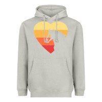 Moon Dust Vintage Heart Horse Equestrian | Horse lover Heavyweight Hoodie - linhVisuals