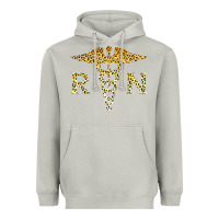 Moon Dust rn registered nurse leopard lovely nursing student t shirt Heavyweight Hoodie - linhVisuals