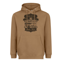 Toasted Coconut labyrinth words Heavyweight Hoodie - linhVisuals