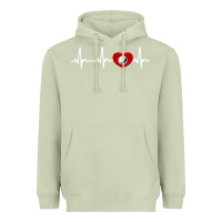 Matcha my heart beats for golf Heavyweight Hoodie - linhVisuals