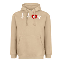 Mushroom my heart beats for golf Heavyweight Hoodie - linhVisuals