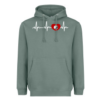 Sage my heart beats for golf Heavyweight Hoodie - linhVisuals