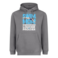 Storm womens swimmer swim mom louder prouder sports mother t shirt t shirt Heavyweight Hoodie - linhVisuals