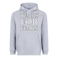 Heather Grey Tëärs För Fëärs WHITE Heavyweight Hoodie - linhVisuals