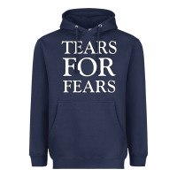 Navy Tëärs För Fëärs WHITE Heavyweight Hoodie - linhVisuals